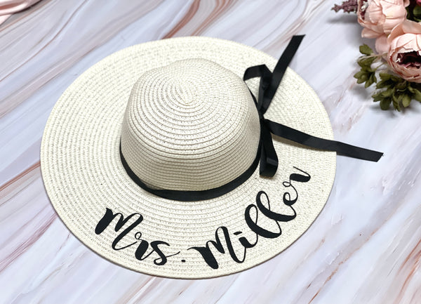 Boho Vacation Honeymoon Floppy Wide Brim Summer Sun Hats