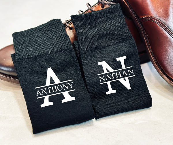 Groomsmen Socks Personalize Wedding Socks