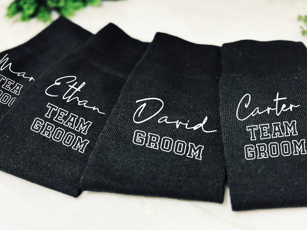 Groomsmen Socks Personalize Wedding Socks