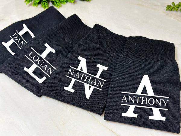 Groomsmen Socks Personalize Wedding Socks