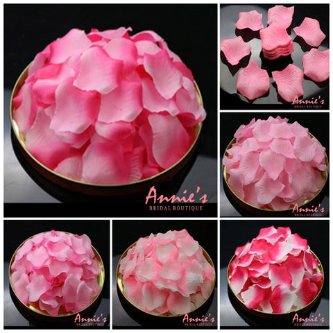 Artificial Flower Rose Petals Pink