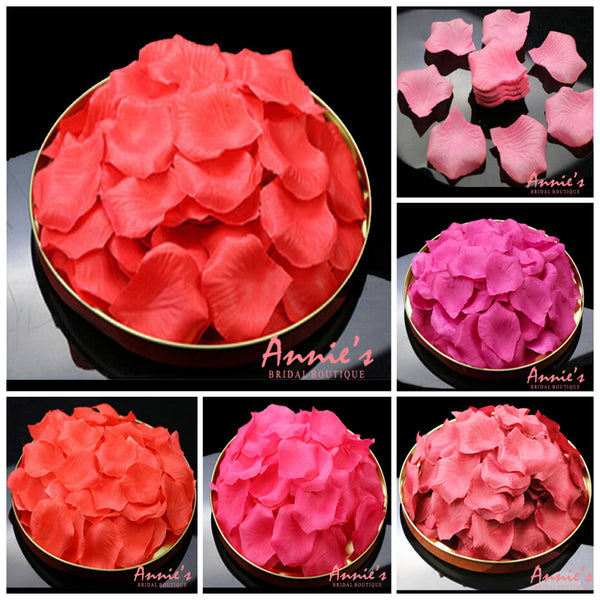 Artificial Flower Rose Petals Gold