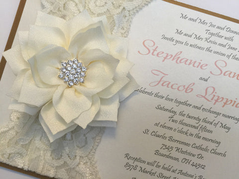 Custom Wedding Invitations Blossom