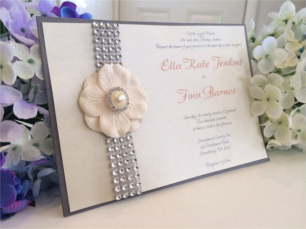 Custom Wedding Invitations It's A Girl