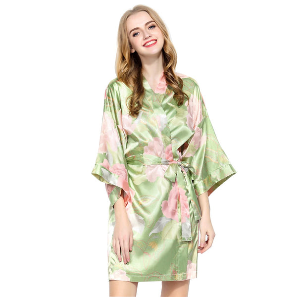 Sets - Bridal Party Blossom Floral Kimono Robe