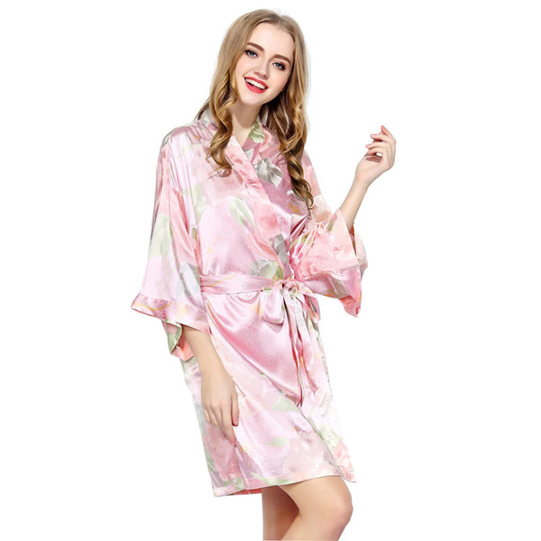 Sets - Bridal Party Blossom Floral Kimono Robe