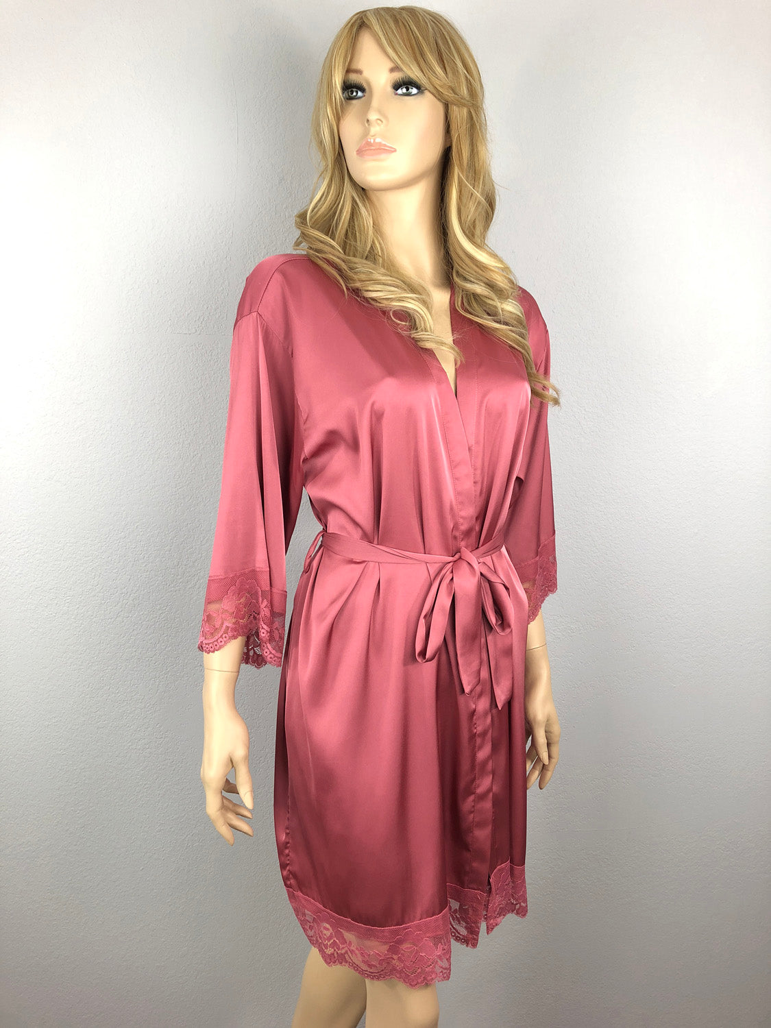 Sets - Bridal Party Premium Matching Lace Kimono Robe