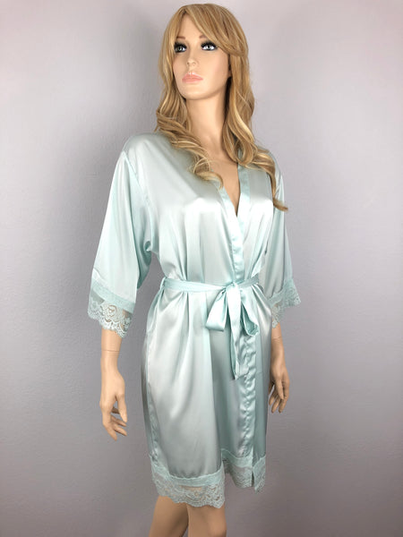 Mint - Premium Matching Lace Bridesmaid Robe