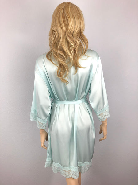 Mint - Premium Matching Lace Bridesmaid Robe