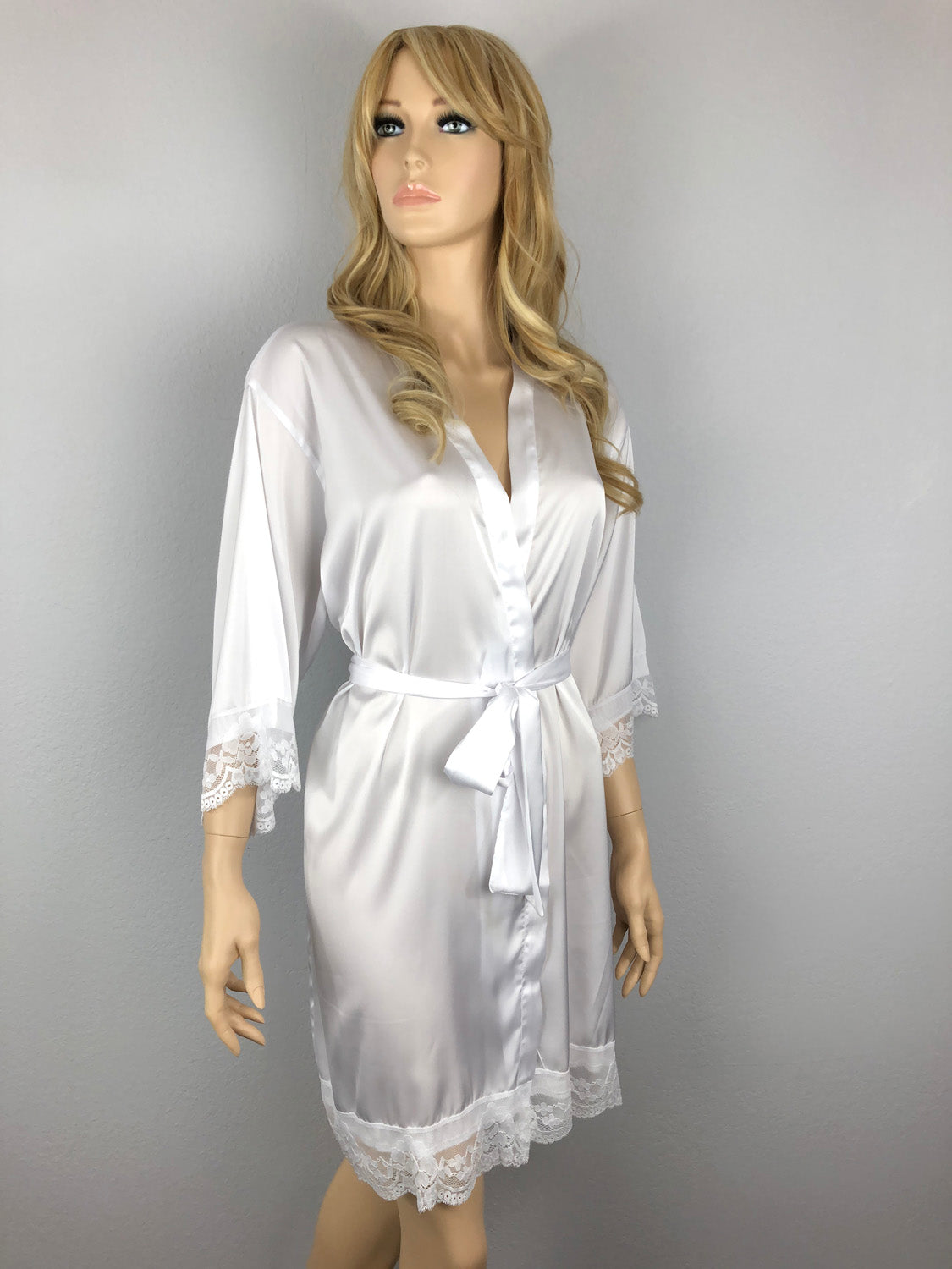 Sets - Bridal Party Premium Matching Lace Kimono Robe